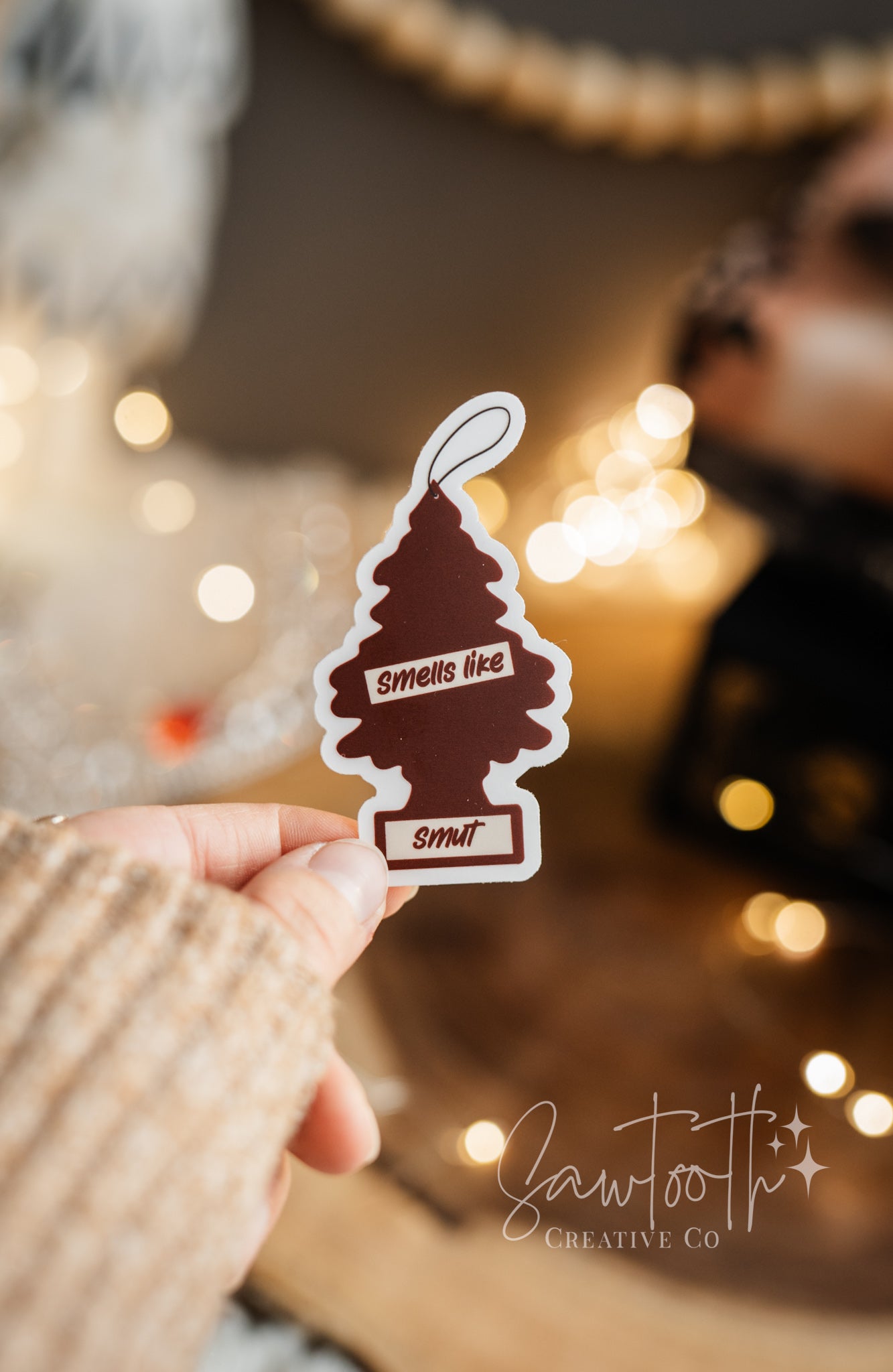 Smut Air freshener Sticker
