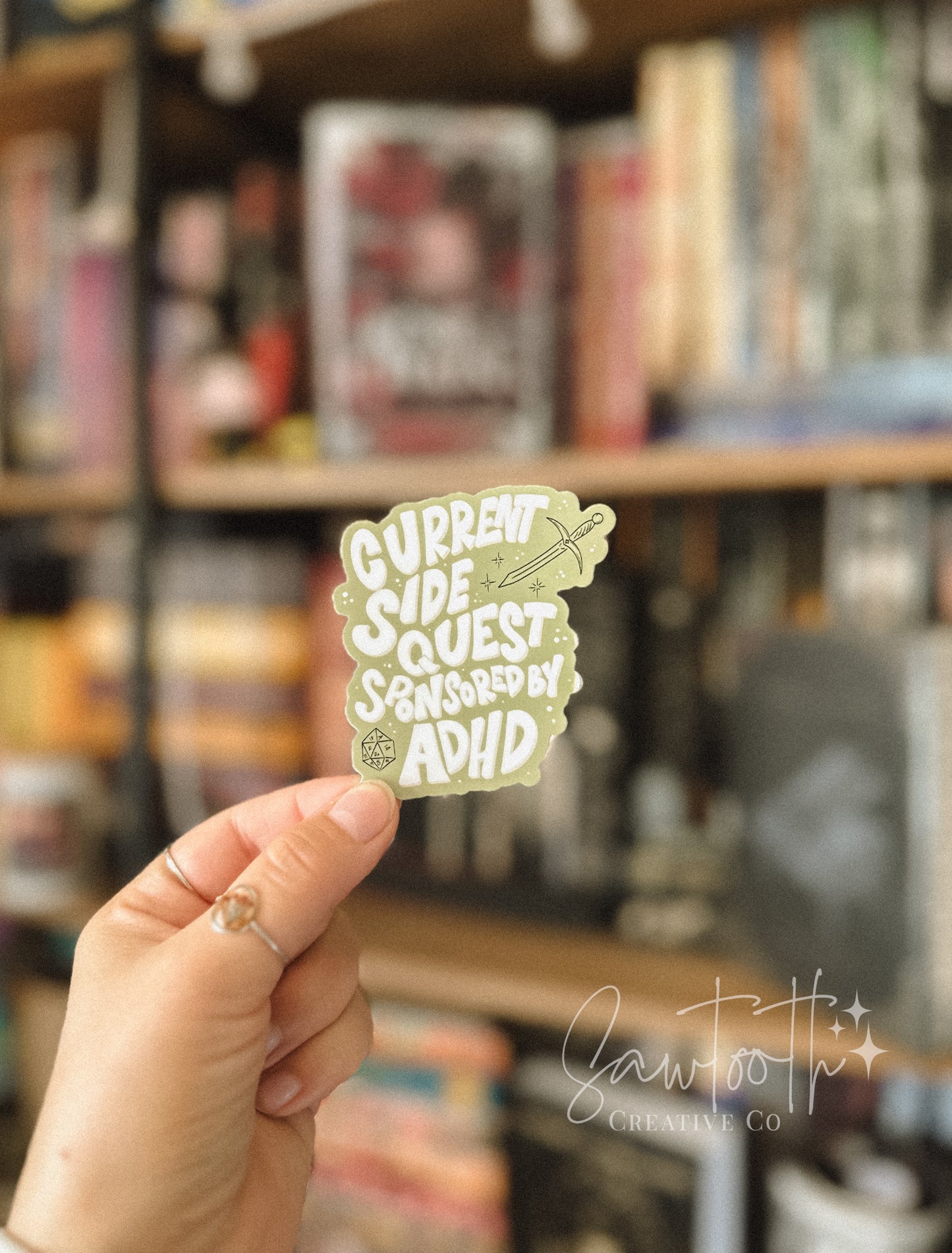 ADHD Quest Sticker