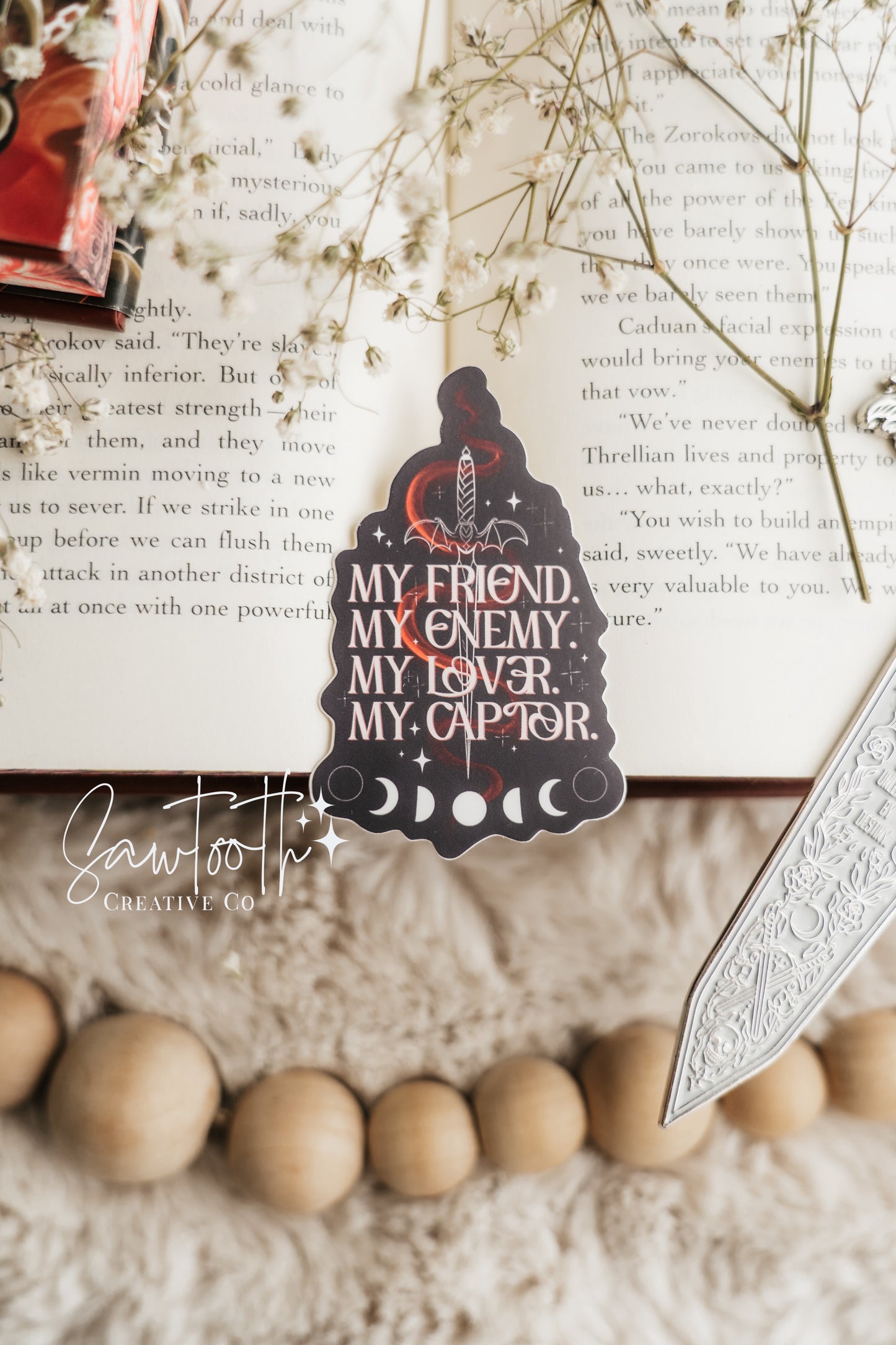 The Serpent and The Wings of Night Sticker