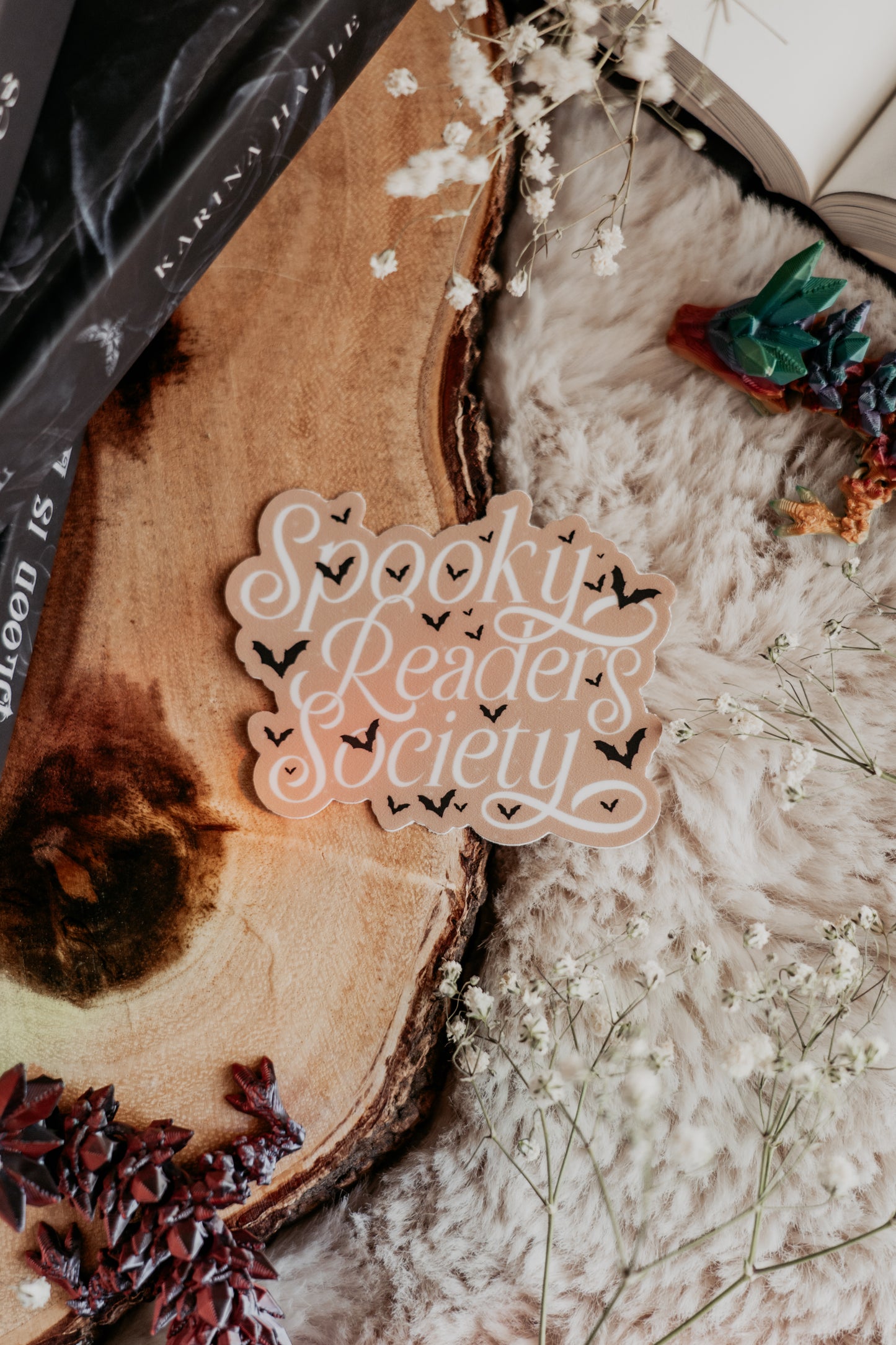 Spooky Readers Society Sticker