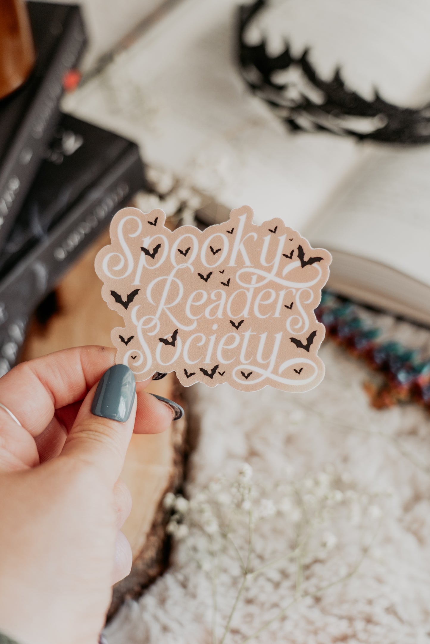 Spooky Readers Society Sticker
