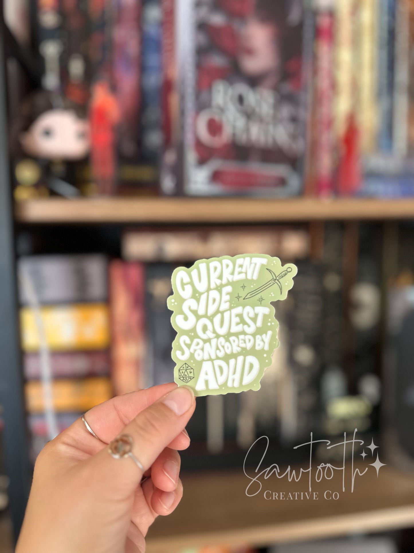ADHD Quest Sticker