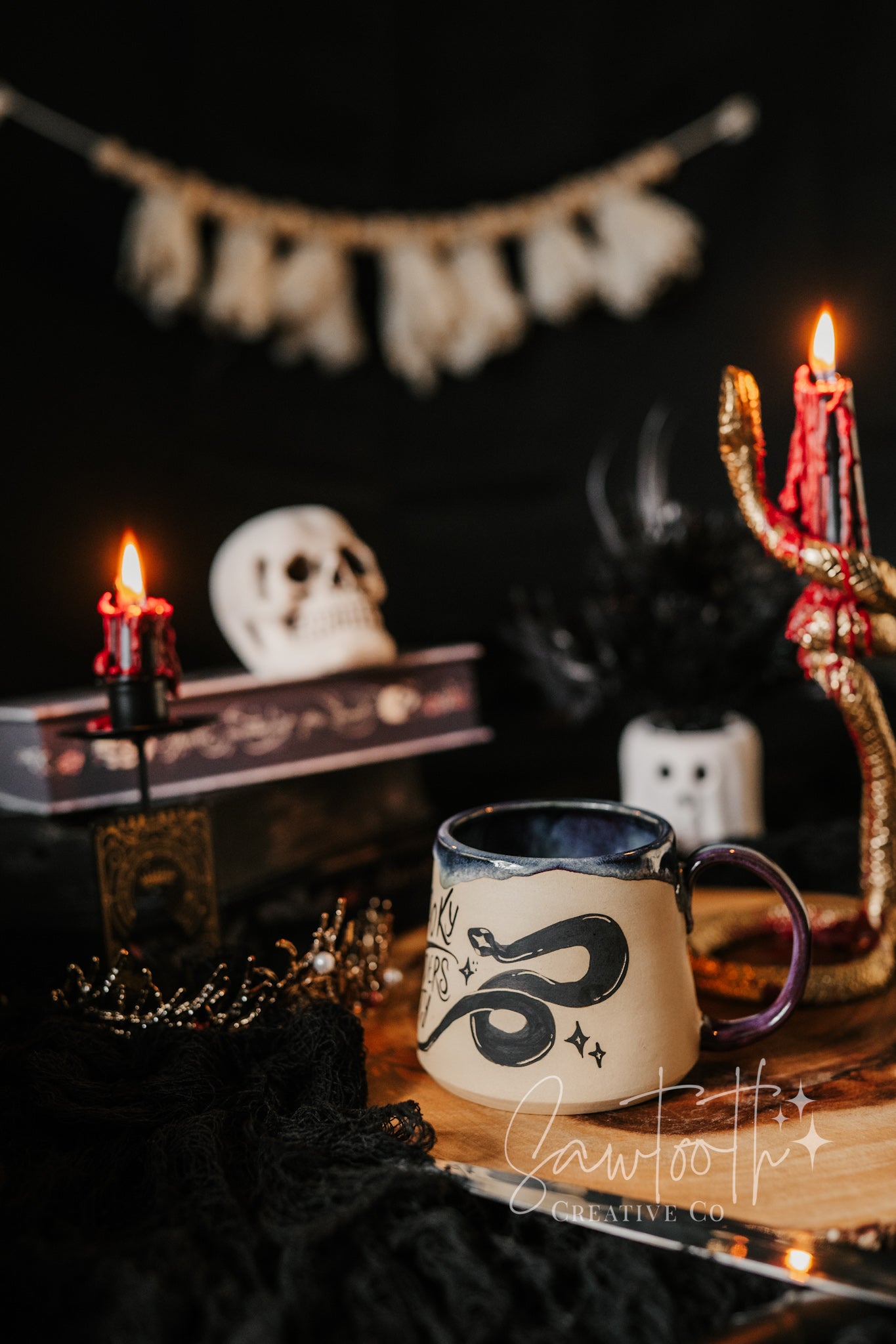 Spooky Readers Society Snake Mug - Large