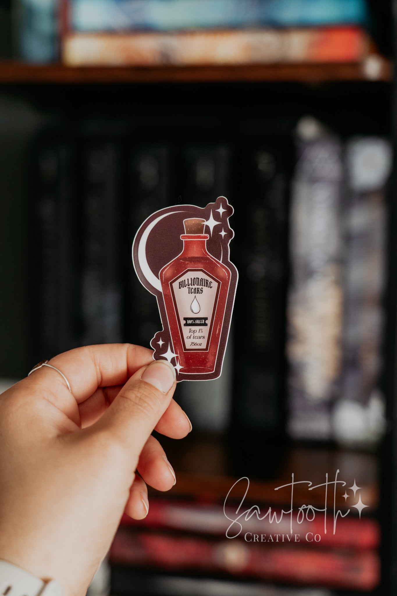Billionaire Tears Potion bottle