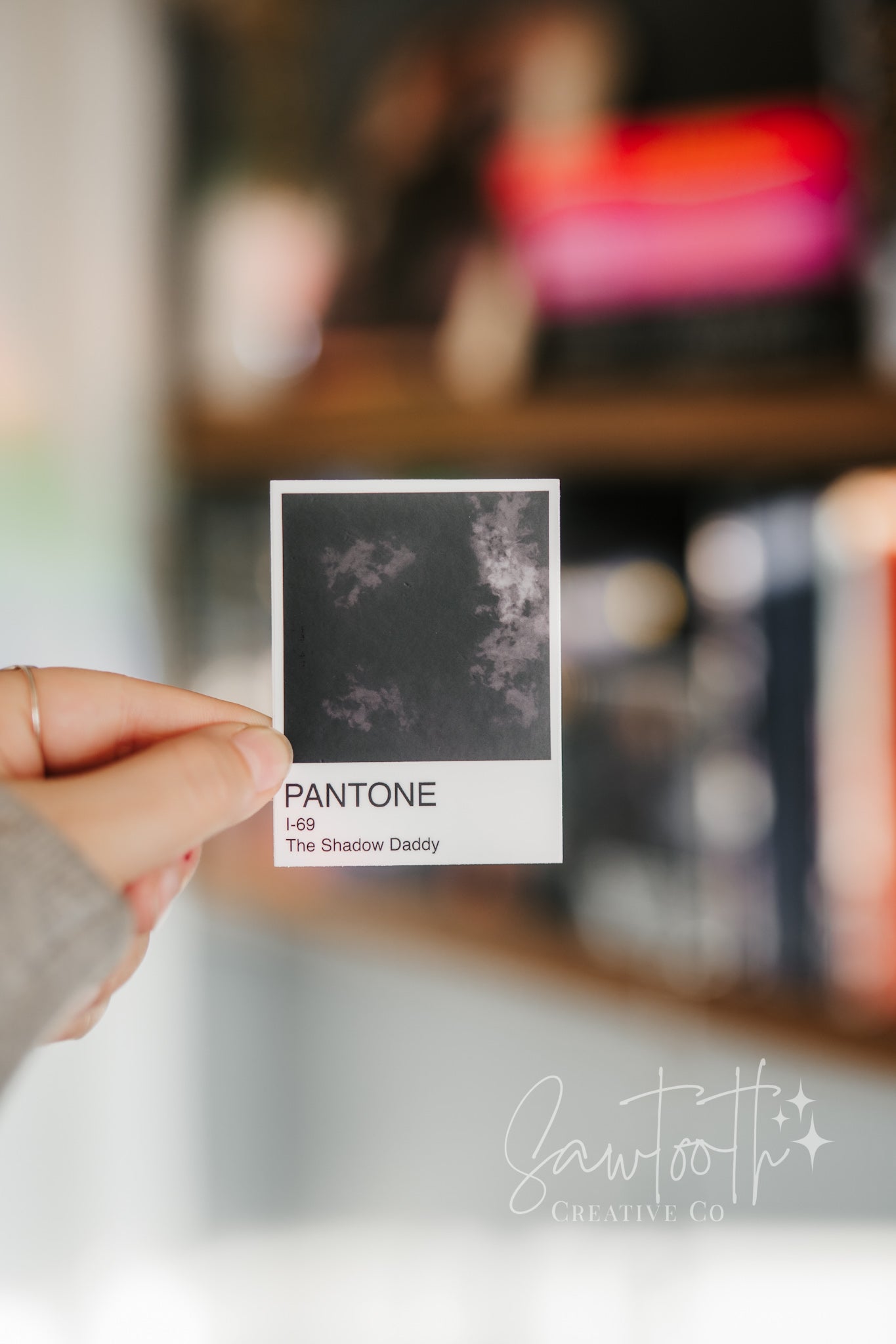 Pantone Shadow Daddy Sticker