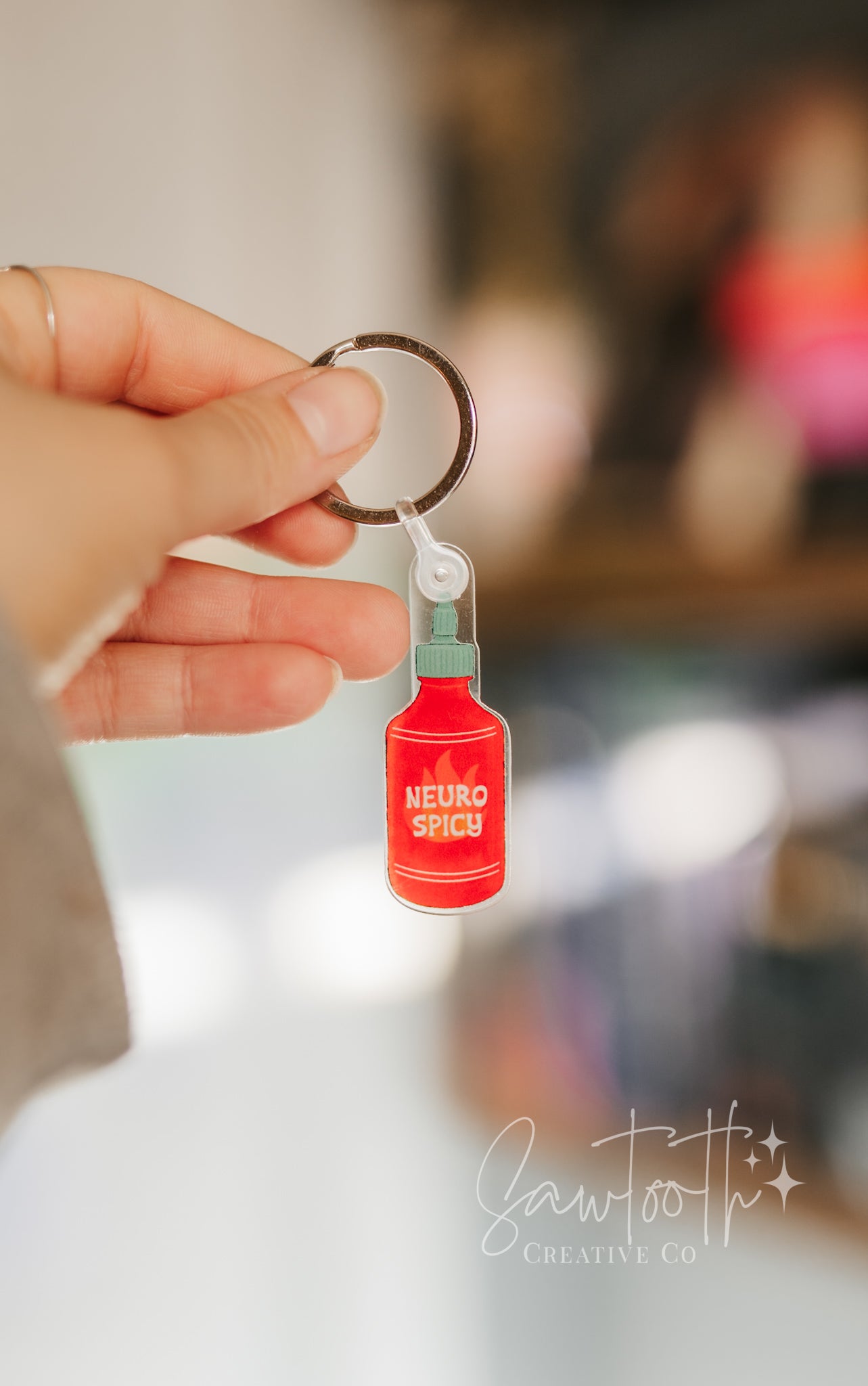 Neuro Spicy Keychain