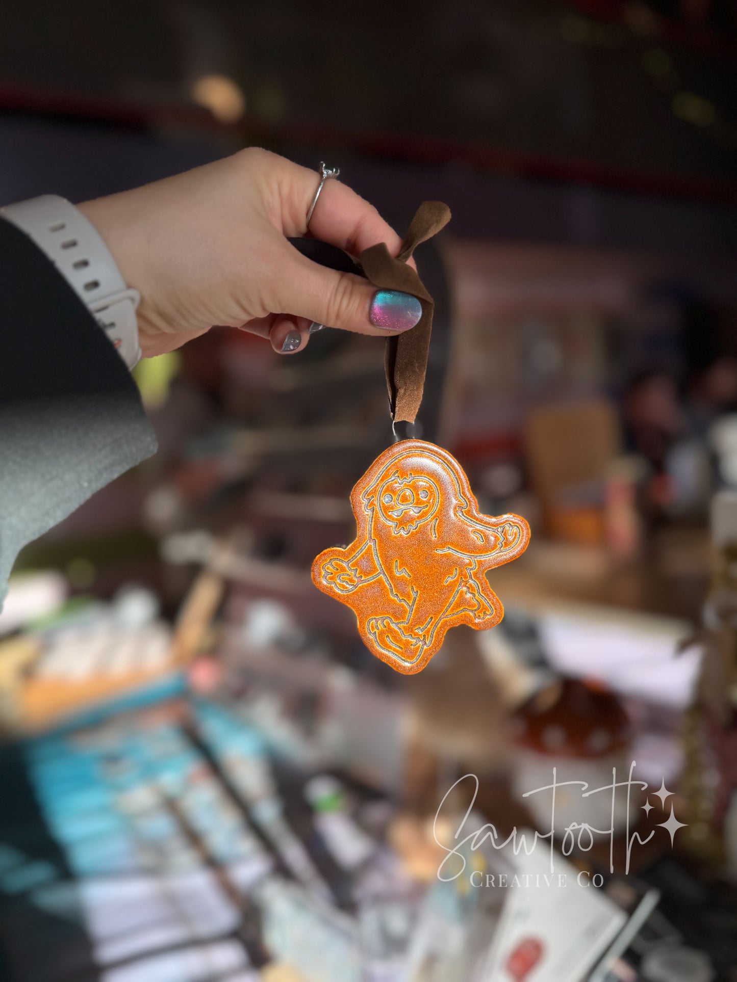 Ceramic Yeti Ornament