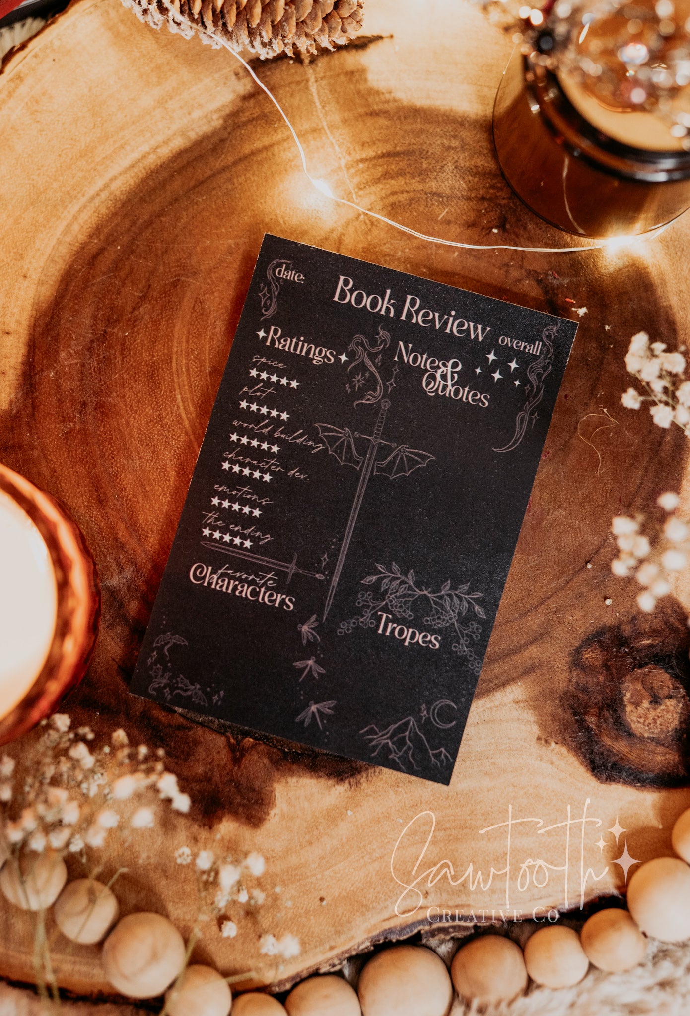 Book Review Sticky notes