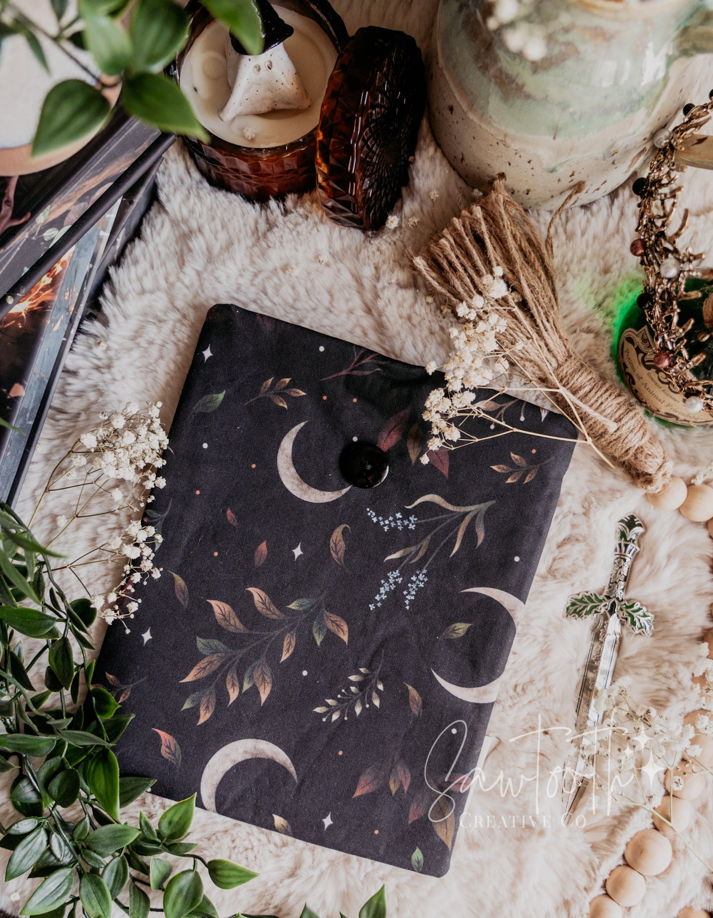 The Autumnal Night - Fabric Booksleeve