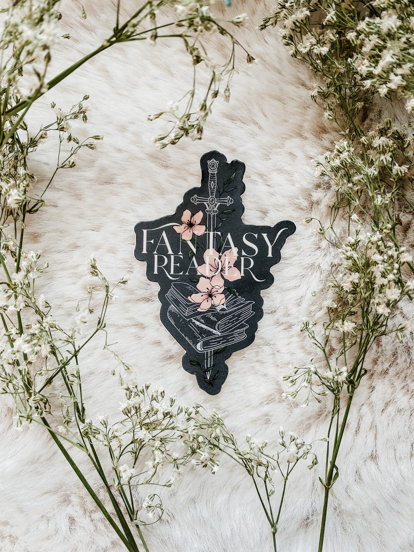 Fantasy Reader Sticker