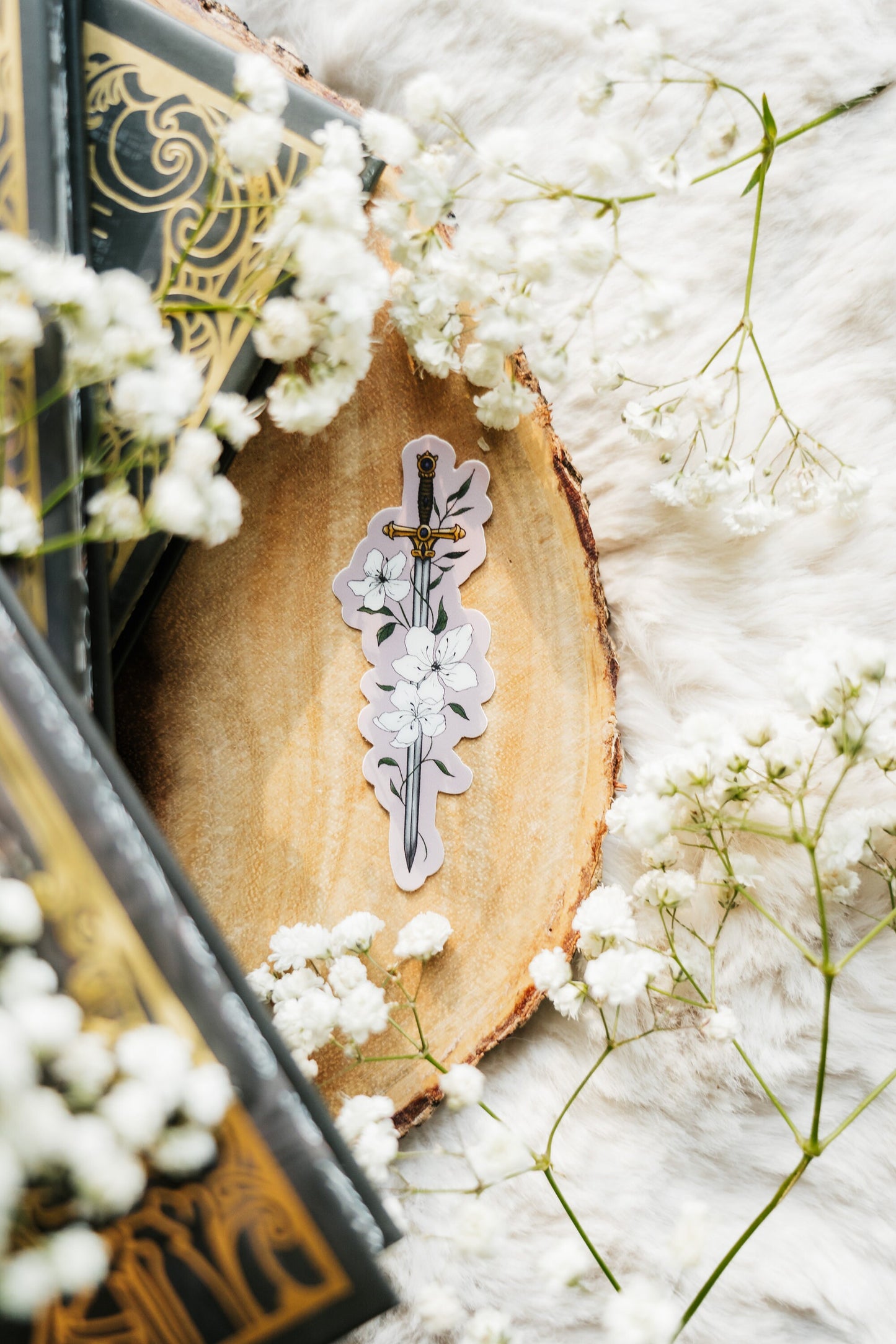 Book Sticker | Bookish Sticker | Sword Sticker | Fantasy | Kindle Stickers
