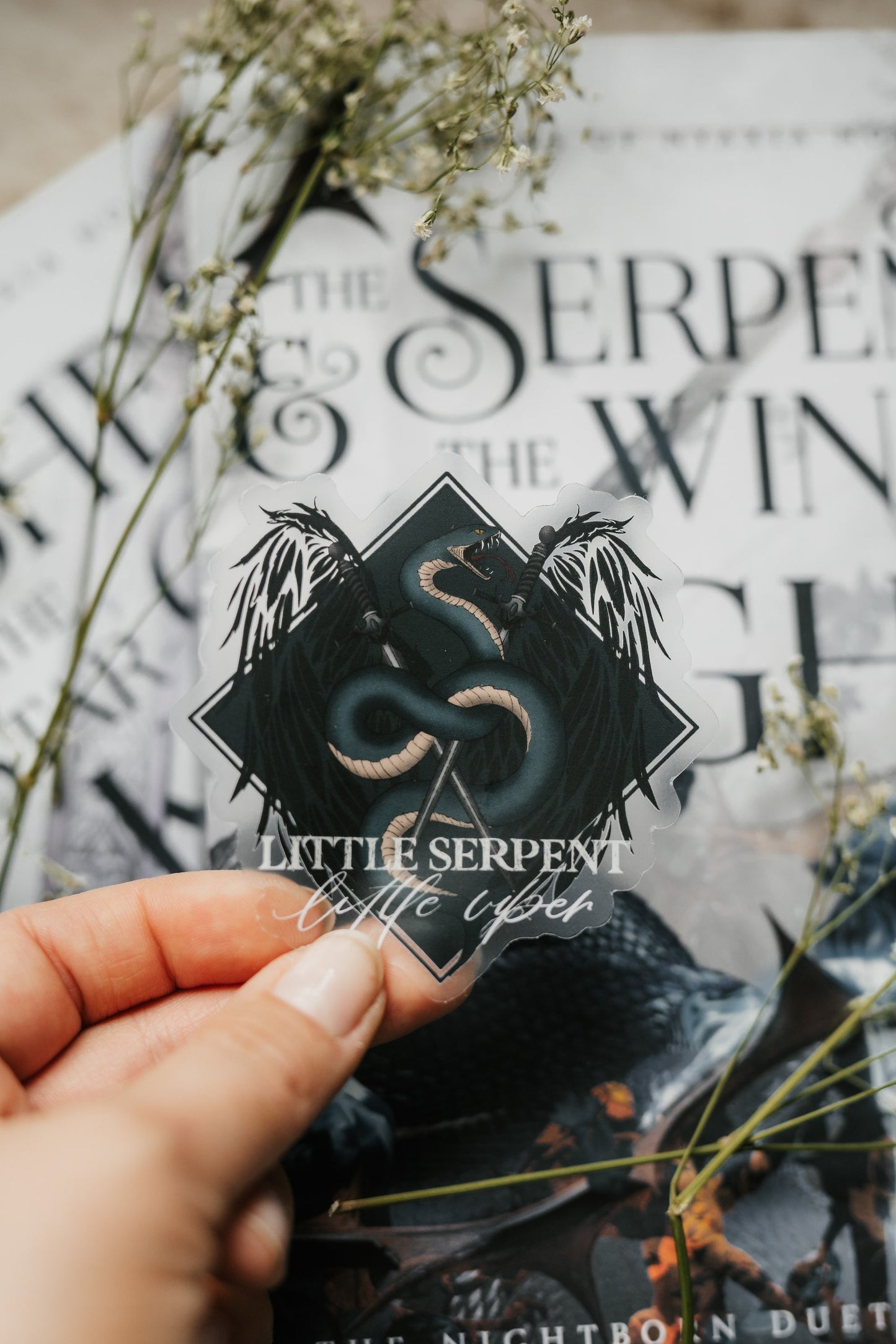 Little Serpent Sticker | The Serpent and The Wings of Night