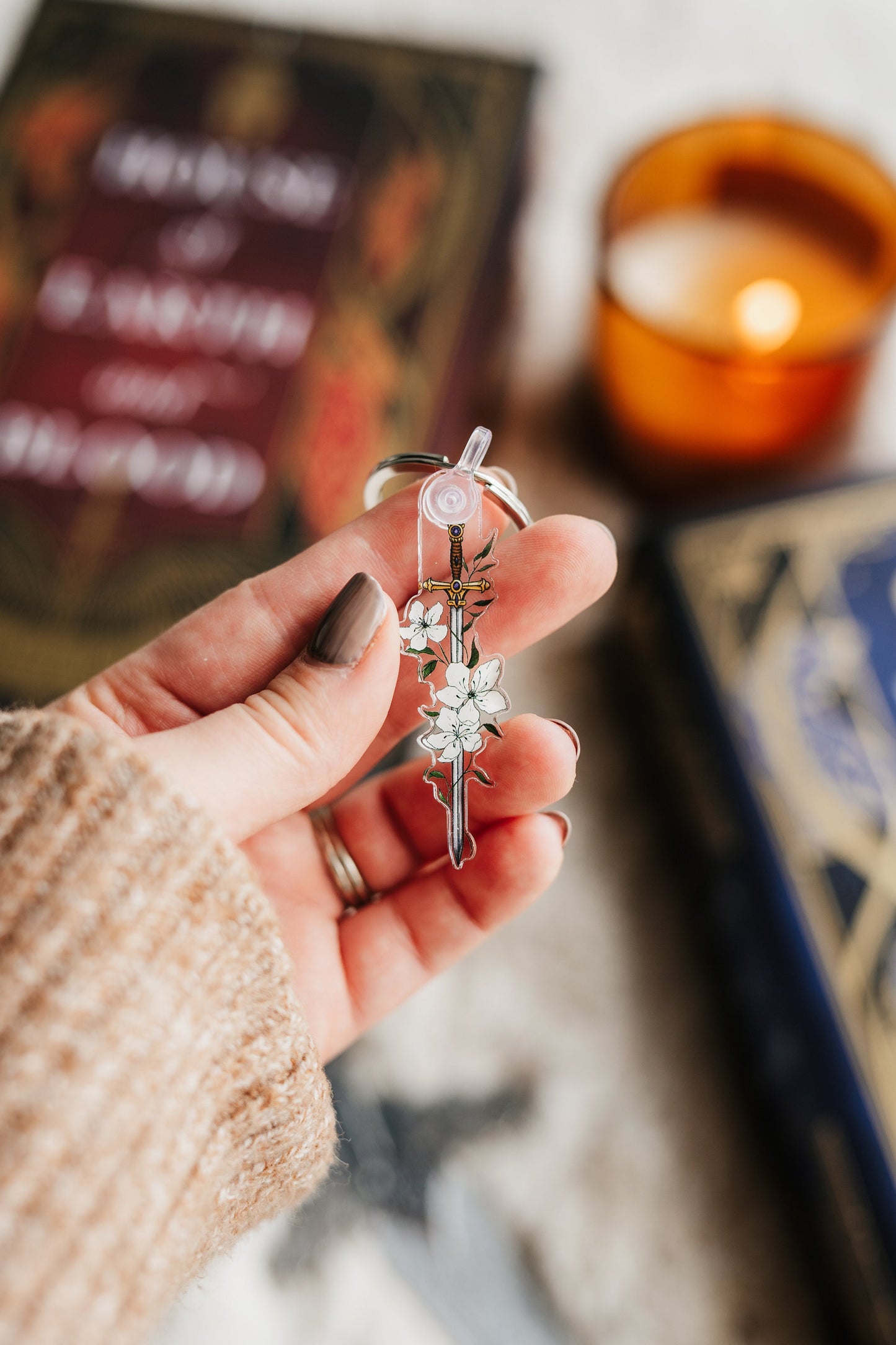 Fantasy Sword Keychain