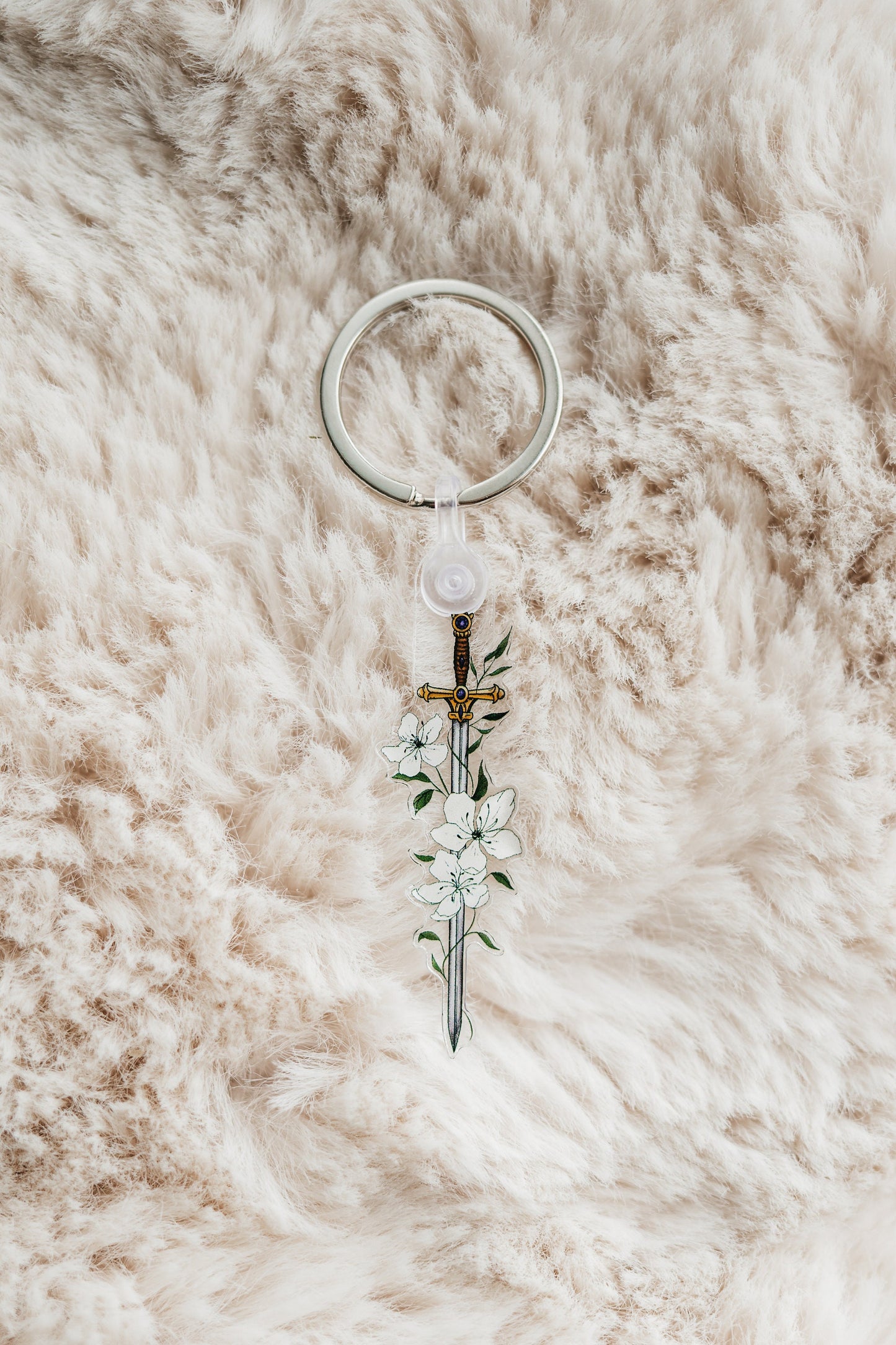 Fantasy Sword Keychain