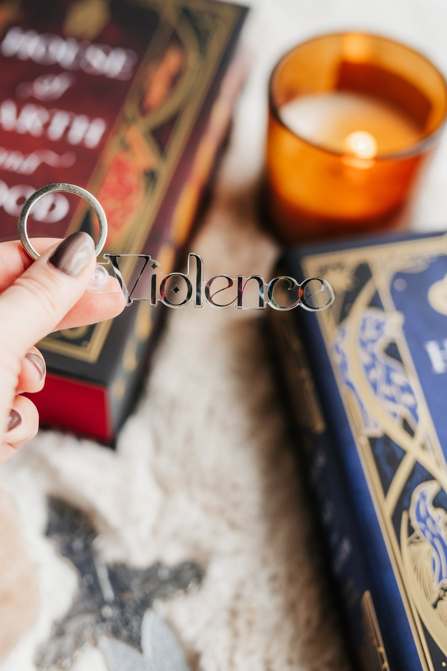 Violence Keychain