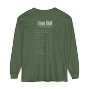 White Wolf World Tour Comfort Colors Long Sleeve T-Shirt