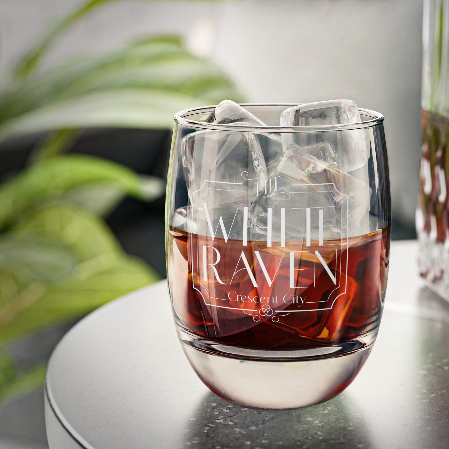 Crescent City Bar Glass | Bookish Whiskey Glass | Sarah J Maas