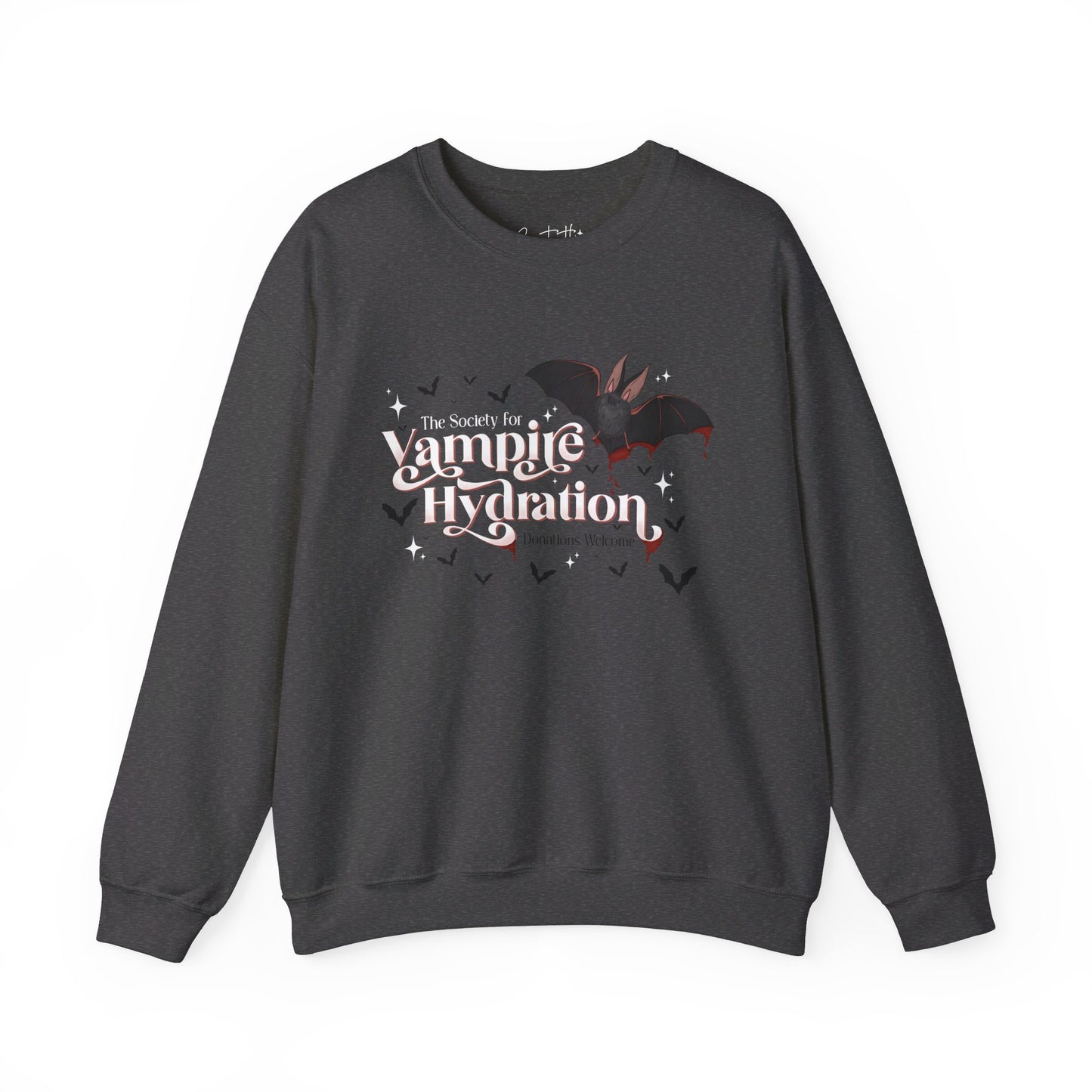 The Society for Vampire Hydration Crewneck Sweatshirt