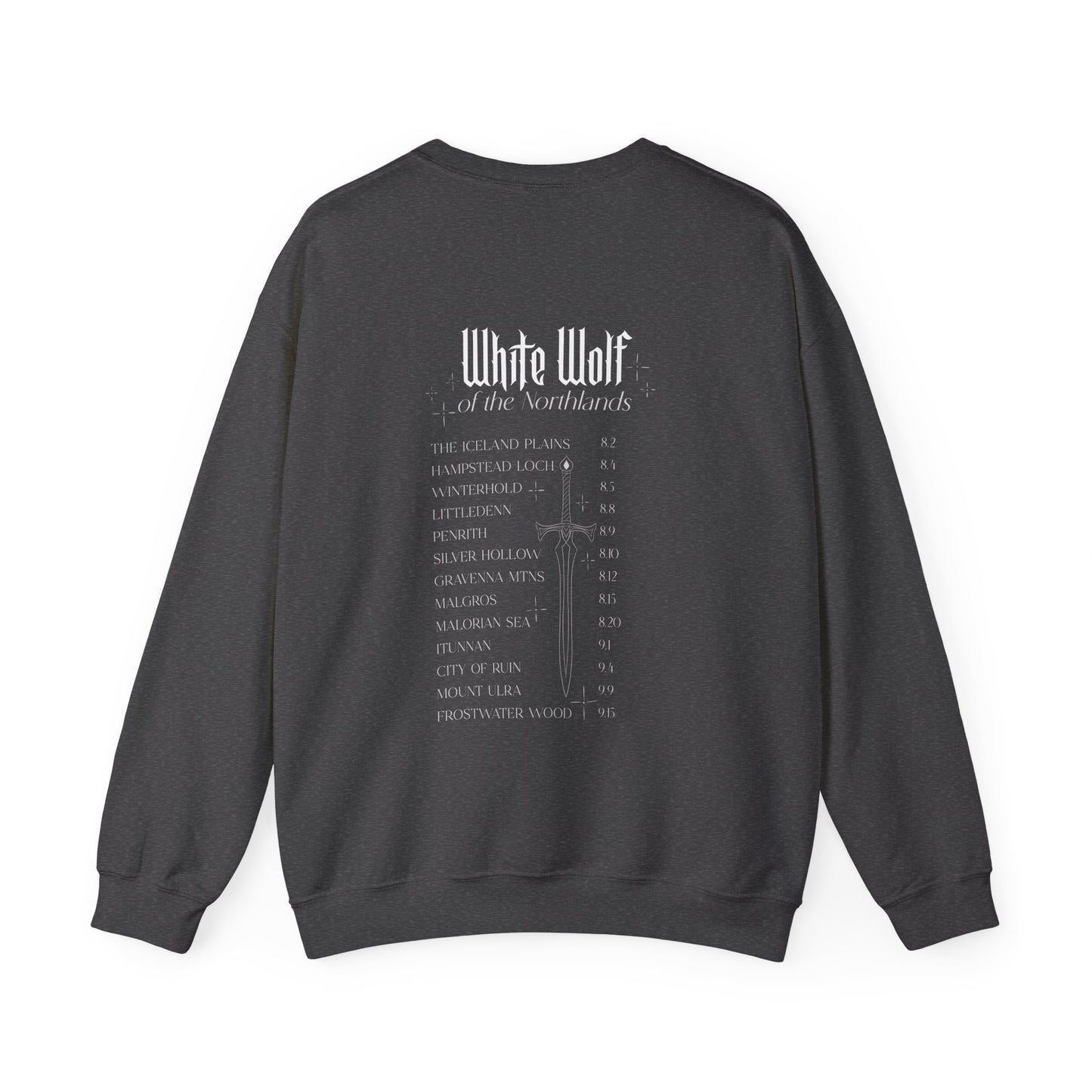 White Wolf World Tour Crewneck Sweatshirt