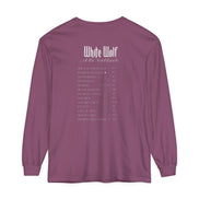White Wolf World Tour Comfort Colors Long Sleeve T-Shirt