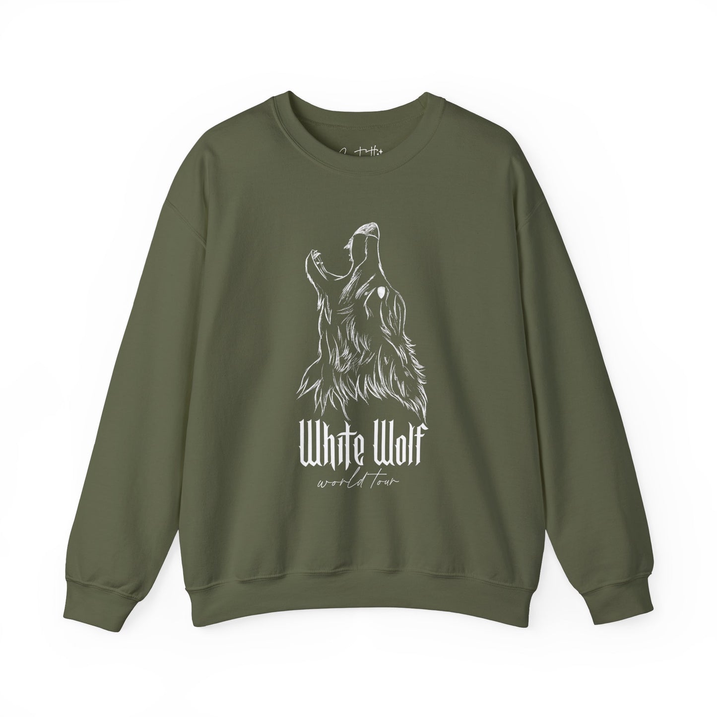 White Wolf World Tour Crewneck Sweatshirt