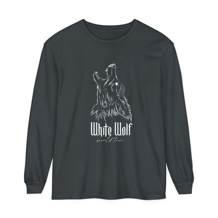 White Wolf World Tour Comfort Colors Long Sleeve T-Shirt