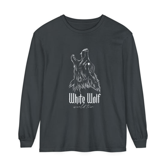 White Wolf World Tour Comfort Colors Long Sleeve T-Shirt
