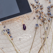 Eggplant Kindle Charm | Phone Charm