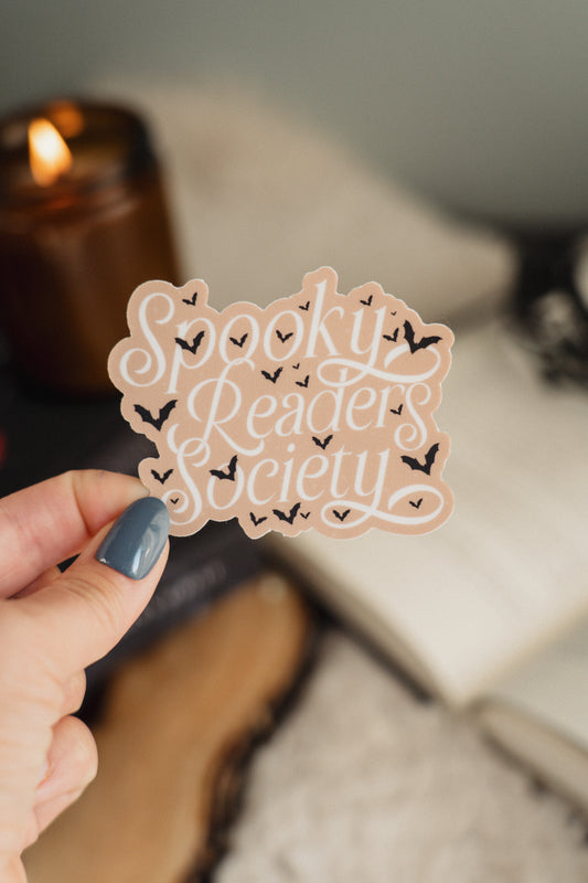 Spooky Readers Society Sticker