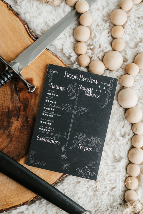 Book Review Sticky Notes - Rich Fantasy