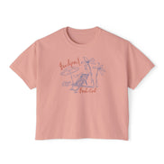Beachfront Bookclub Boxy Tee
