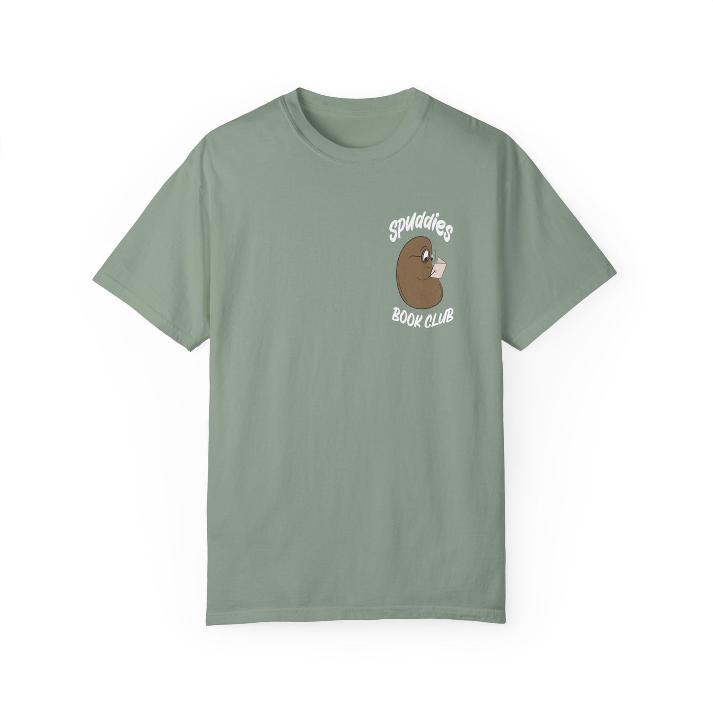 Spuddies Bookclub Comfort Colors t-shirt