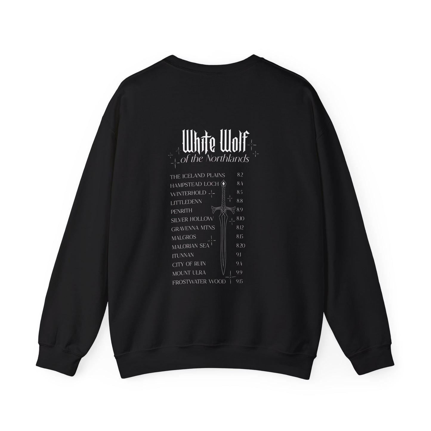 White Wolf World Tour Crewneck Sweatshirt