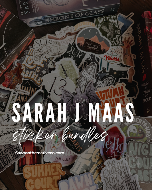 Sarah J Maas Sticker bundles!