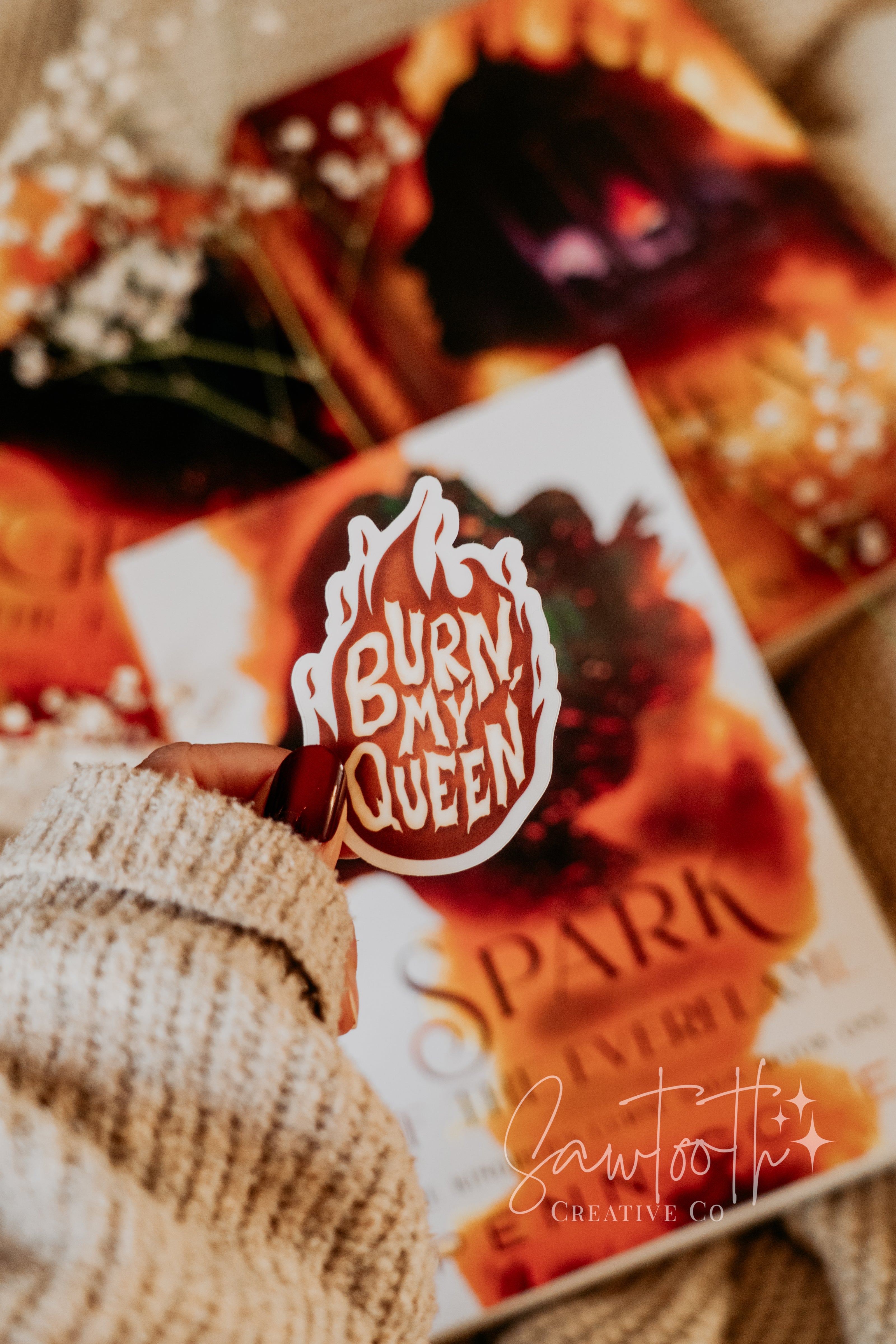 Burn Sticker | Kindred’s Curse