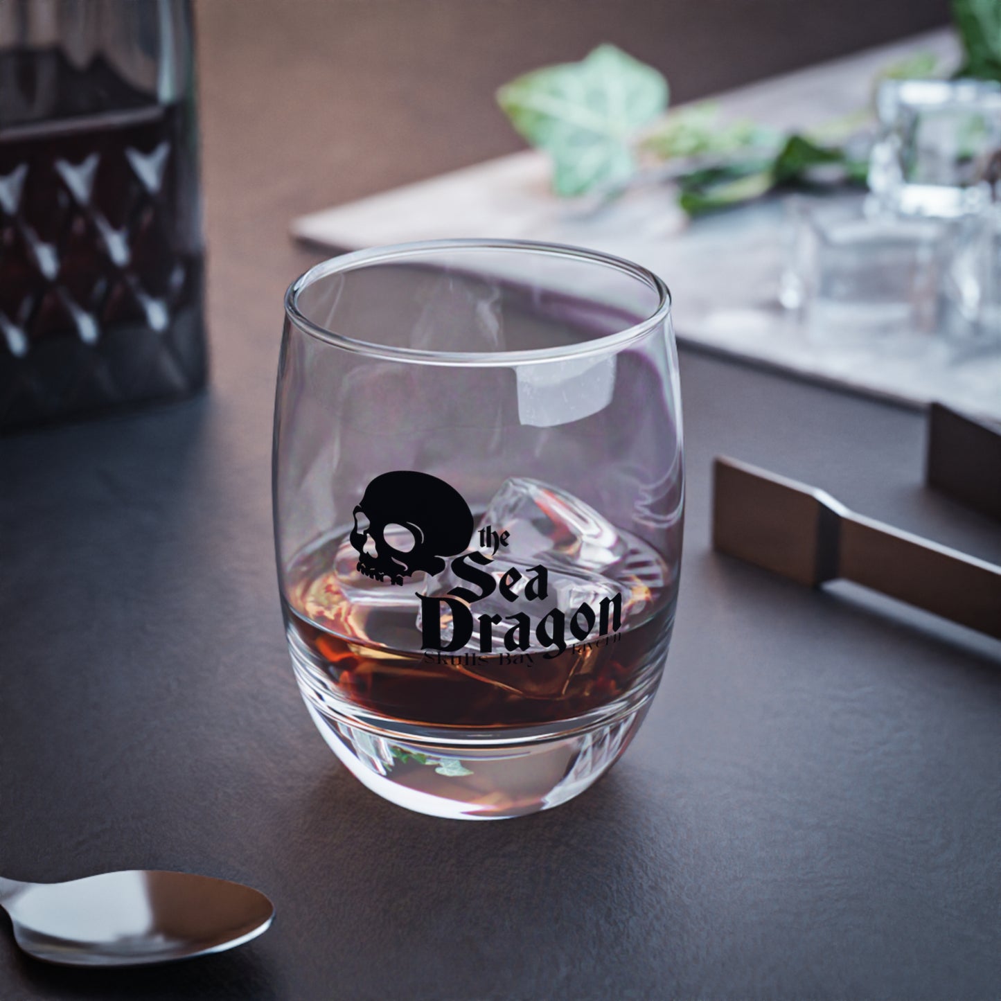 Throne of Glass Bar Glass | The Sea Dragon Whiskey Glass | Sarah J Maas