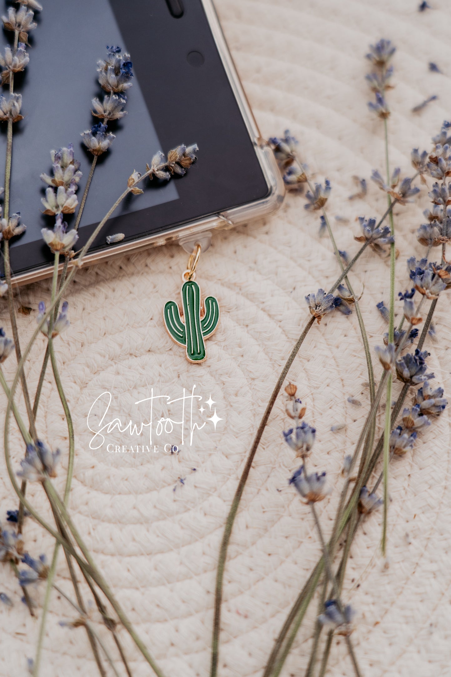 Cactus Kindle Charm | Phone Charm