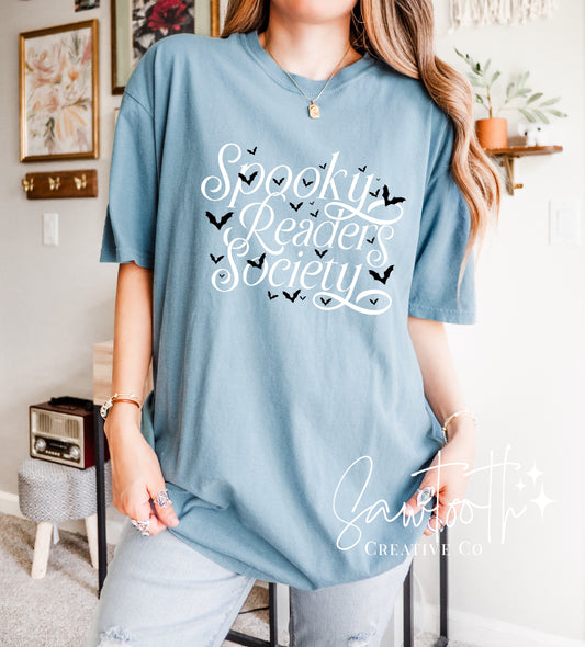 Spooky Readers Society T-shirt | Comfort Colors