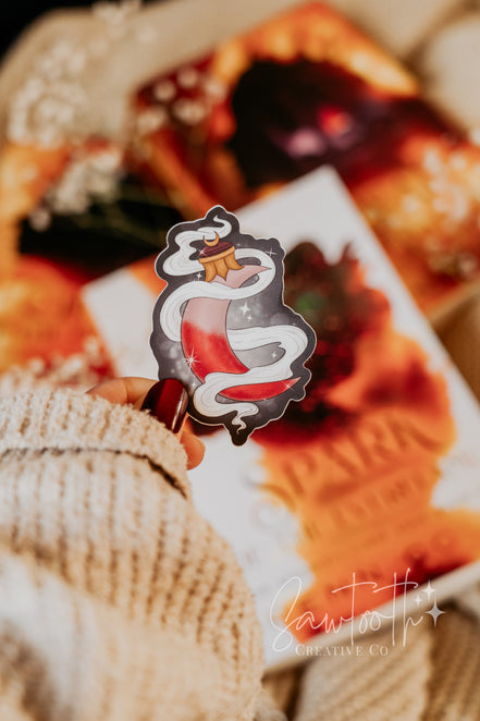 Flameroot Bottle Sticker | Kindred’s Curse