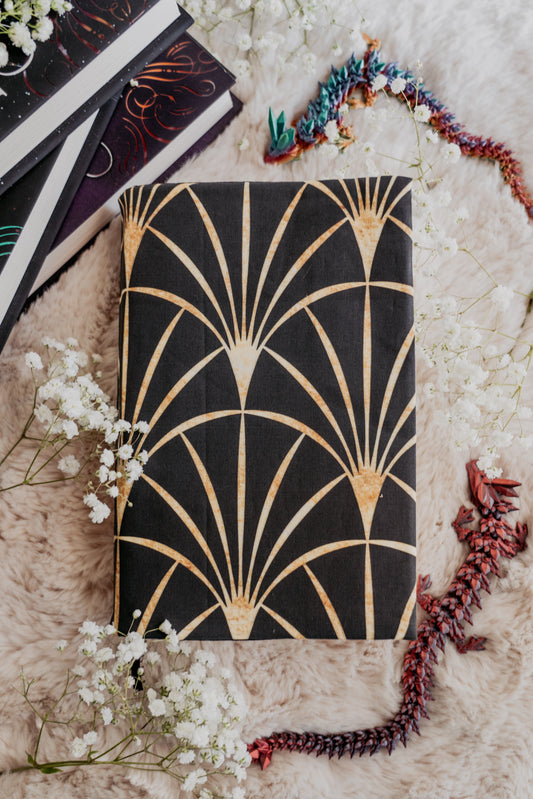 The Art Deco- Adjustable Fabric Dust Jacket