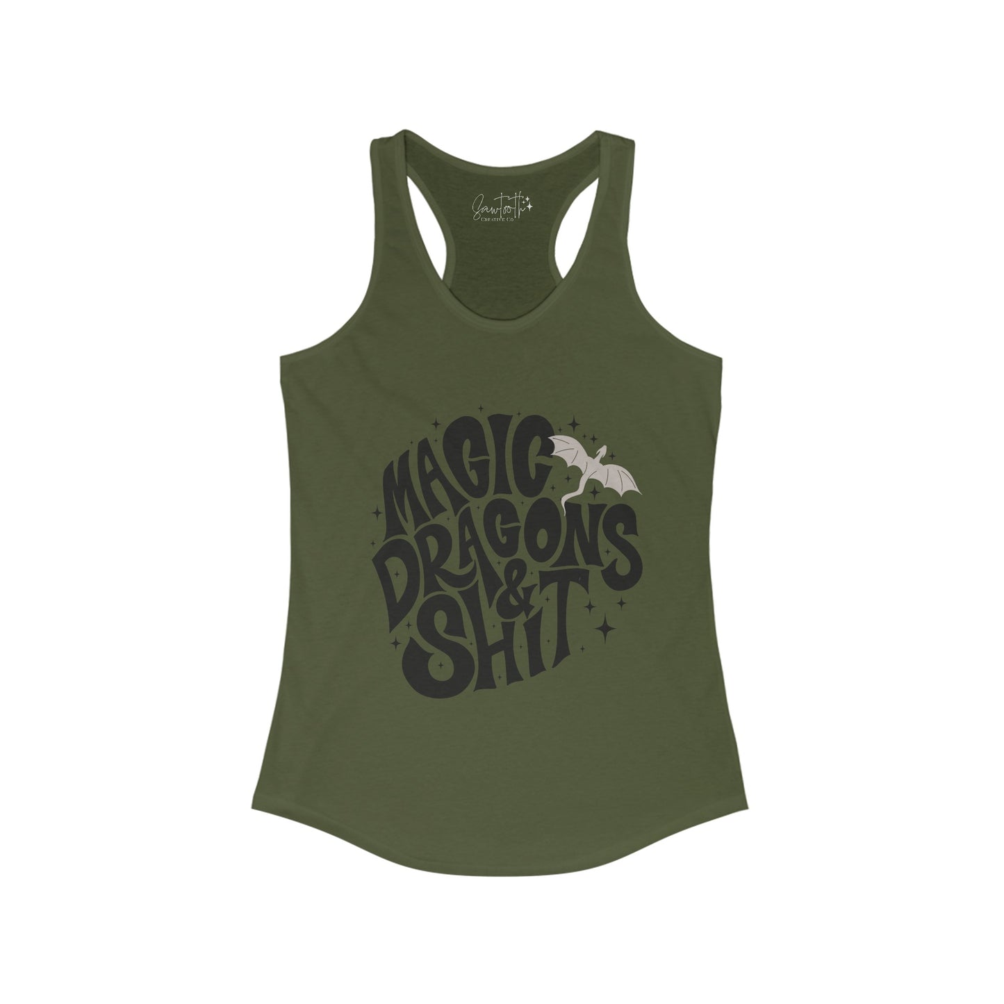 Magic and Dragons Racerback Tank