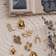 Gold Cowboy Kindle Charm | Phone Charm