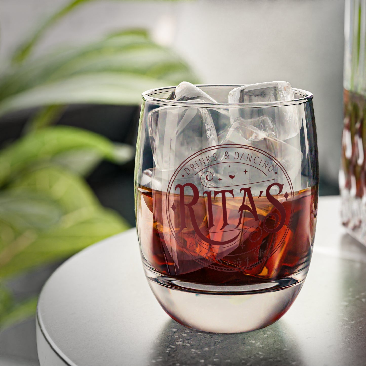 ACOTAR Bar Glass | Bookish Whiskey Glass | Sarah J Maas