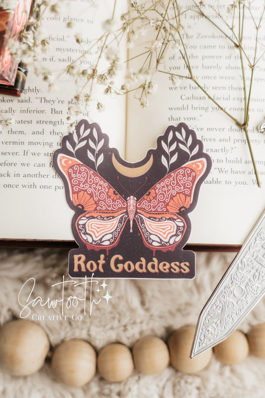 Rot Goddess Sticker | The War of Lost Hearts | Daughter of No Worlds | Tisaanah | Maxantarius | Carissa Broadbent | Kindle Stickers