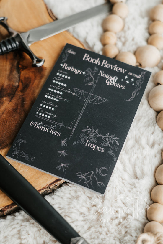 Book Review Sticky Notes - Rich Fantasy