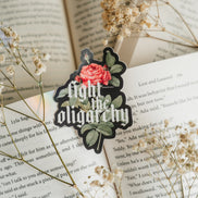 Fight The Oligarchy Sticker