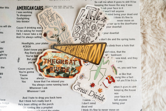 Sad Bug Season Stickers
