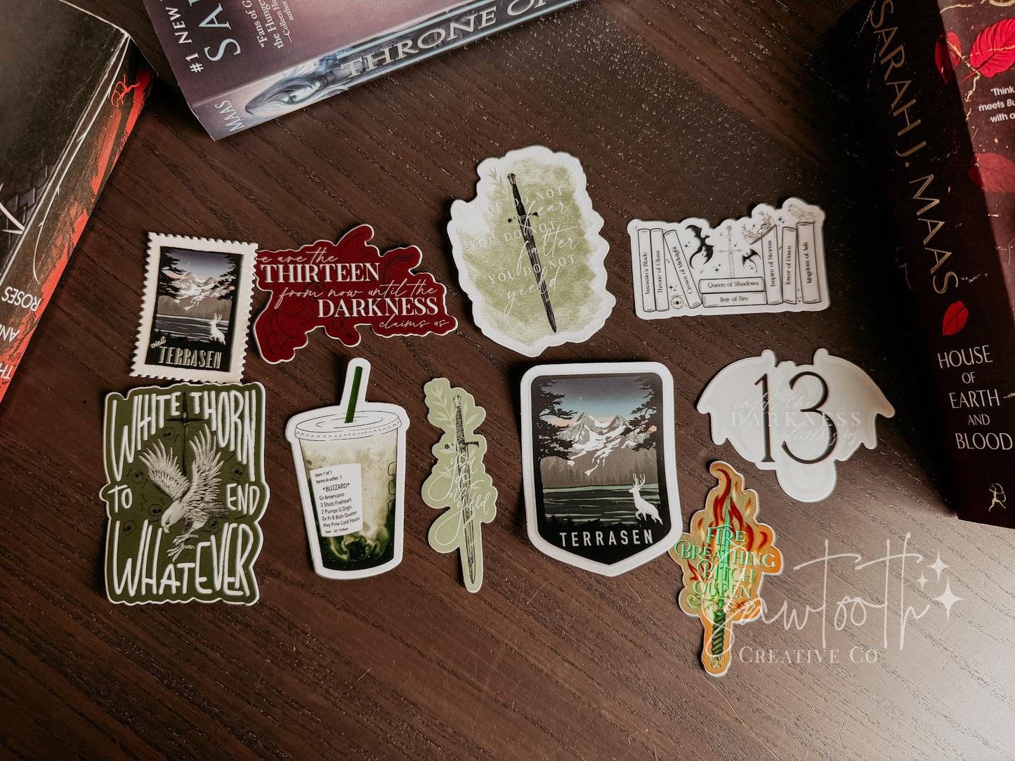 Throne of Glass Sticker Bundles!