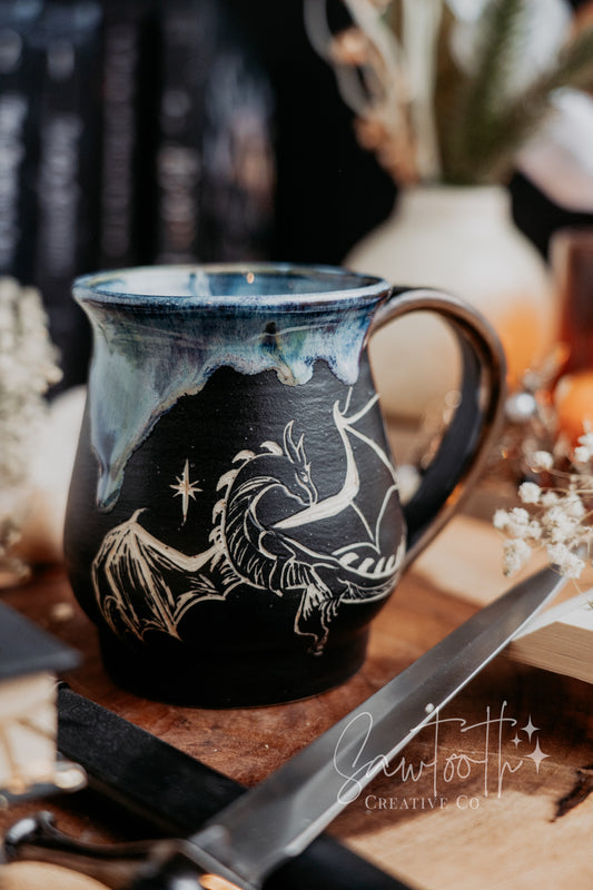 Violence Dragon Mug - 16oz