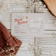 Mini Book Review Sticky Notes - Retro